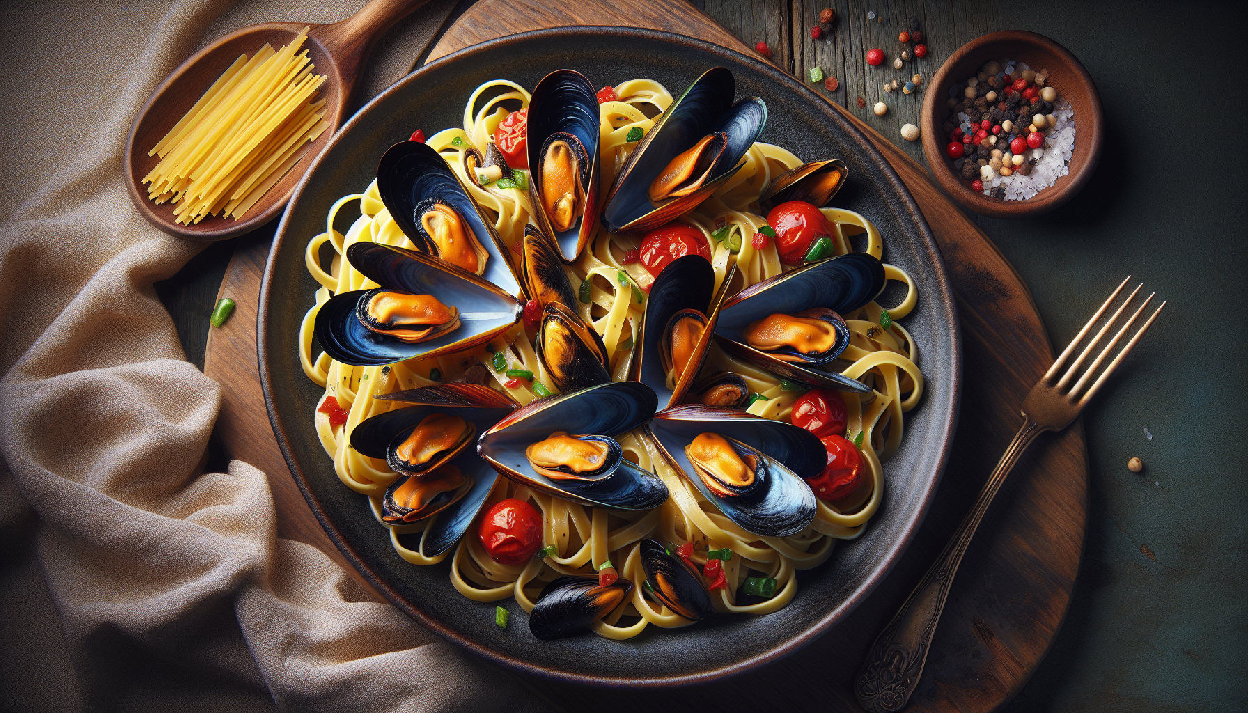 Pasta con le cozze